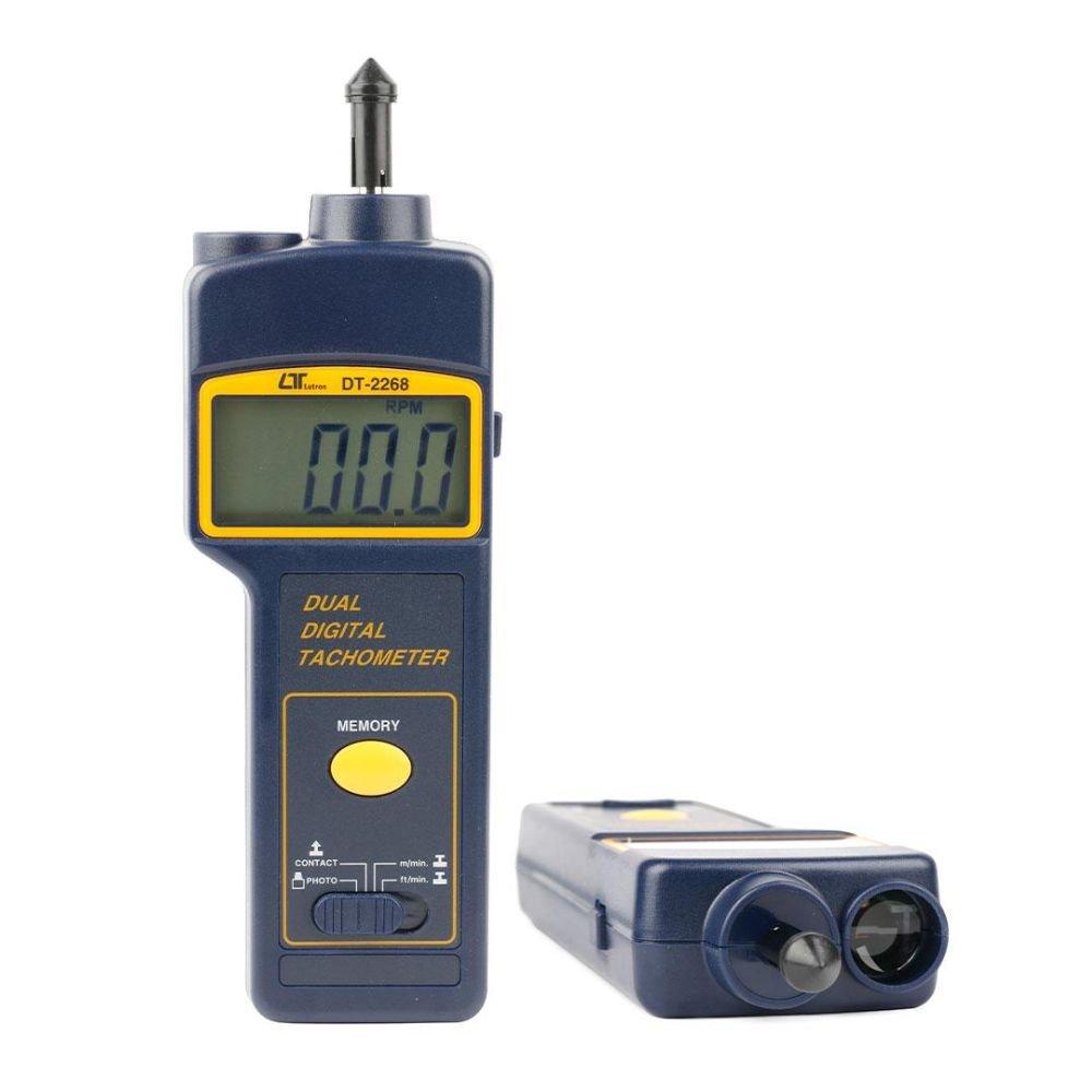 Lutron DT-2268 เครื่องวัดความเร็วรอบ Photo/Contact Tachometer-photo1
