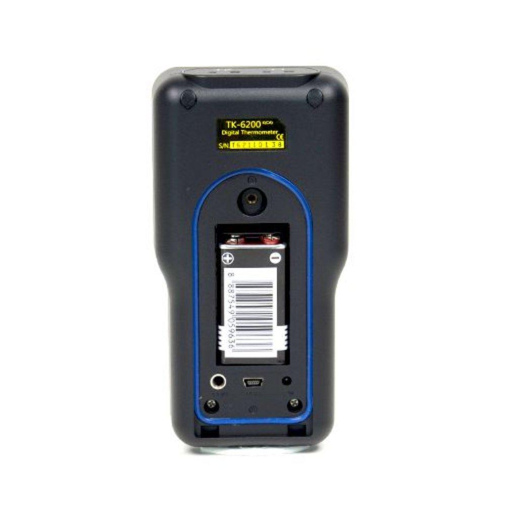 RIXEN TK-6200 เครื่องวัดอุณหภูมิ 2 ช่องโพรบ Dual Type K (CA)-photo1