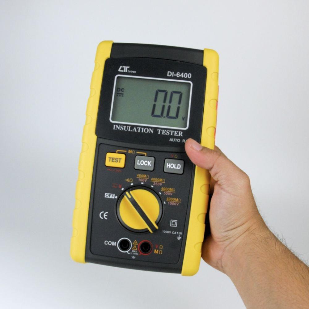 Lutron DI-6400 เครื่องทดสอบความเป็นฉนวน Digital Insulation Tester-photo1