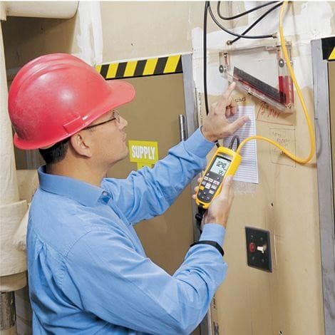 Fluke-922-KIT เครื่องวัดปริมาตรลม Airflow Meter/Kit image