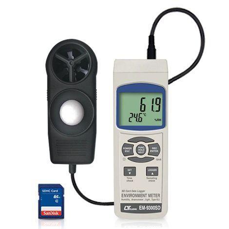 Lutron EM-9300SD เครื่องวัดเอนกประสงค์ 5 in 1 image