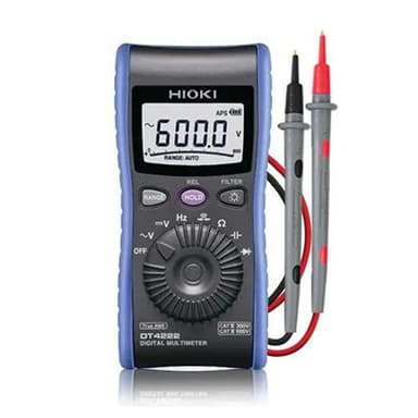 Hioki-DT4222 ดิจิตอลมัลติมิเตอร์ (True RMS) | With C/R Measurement, For General Use