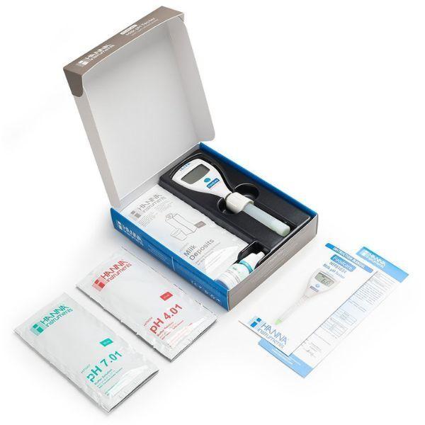 Hanna HI981034 เครื่องวัดค่ากรด-ด่างในนม │Milk pH image