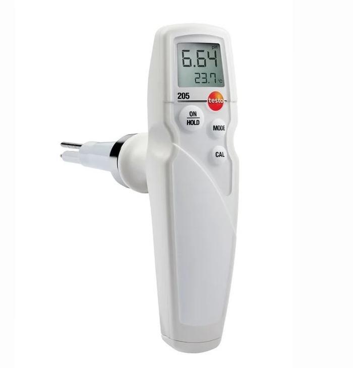 testo 205 pH/temperature measuring instrument for semi-solid media image