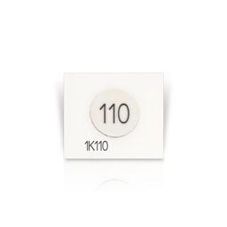 Asey 1K110-P20 แถบวัดอุณหภูมิ 1points (110°C) | 20pcs/ 1pack image