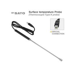 SK Sato SK-S302K โพรบวัดอุณหภูมิพื้นผิว (Type K) | Cable Length 1.1 m. image