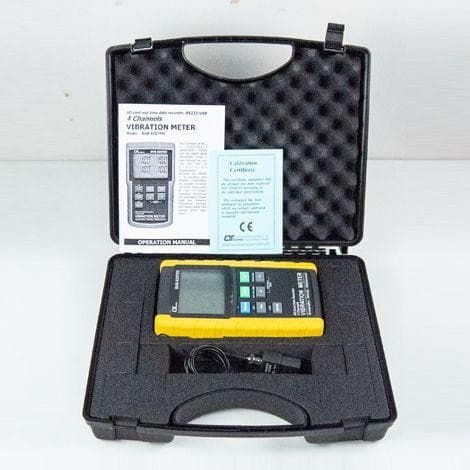 Lutron BVB-8207SD เครื่องวัดและบันทึกความสั่นสะเทือน 4 Channels | SD Card image