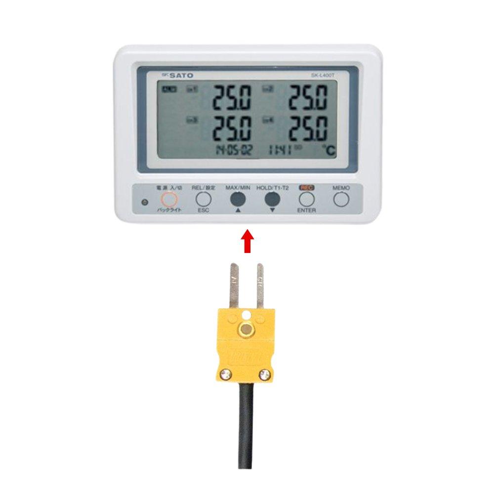 SK Sato SK-K010 โพรบวัดอุณหภูมิรุ่นมาตรฐานปลายแหลม (Standard Penetration Probe) Max.300°C (Type K)-photo4