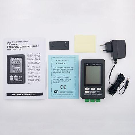 Lutron MPS-384SD เครื่องวัดและบันทึกค่าแรงดัน | Max 400 Bar image