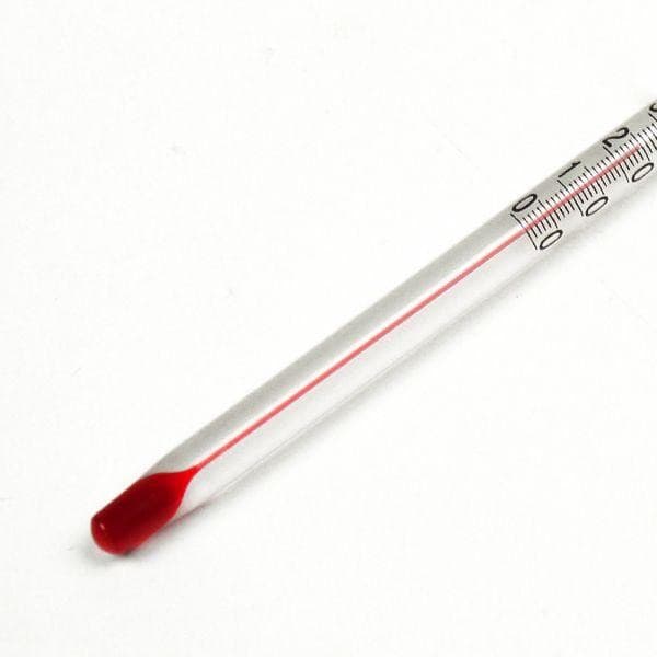 SK Sato SK-0620-00 ปรอทวัดอุณหภูมิ 150mm Alcohol Filled | 0 to 100°C image