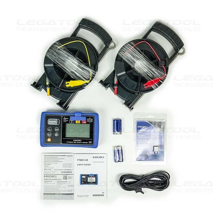 HIOKI FT6031-50 เครื่องวัดความต้านทานดิน (Ground Resistance Testers) | IP67 image