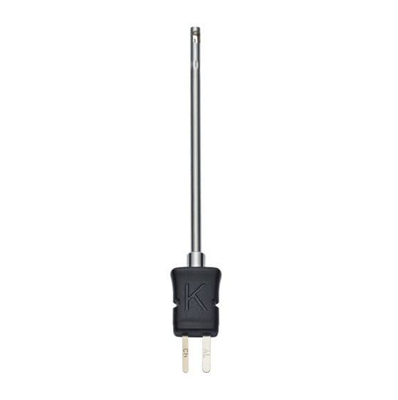 Testo 915i-A โพรบวัดอุณหภูมิ Thermometer with air probe and smartphone operation image
