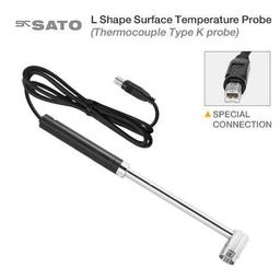 SK Sato SK-S308K โพรบวัดอุณหภูมิพื้นผิว L shape (Type K) | -30 to 600°C image