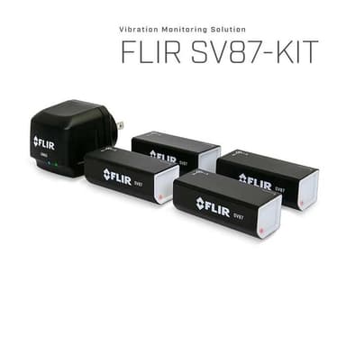 FLIR SV87-KIT เครื่องวัดความสั่นสะเทือนและอุณหภูมิแบบไร้สาย