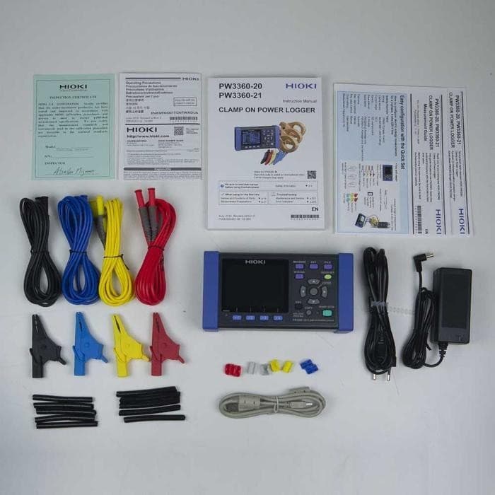 Hioki PW3360-21 เครื่องบันทึกพลังงานไฟฟ้า (With Harmonic Analysis Function) image