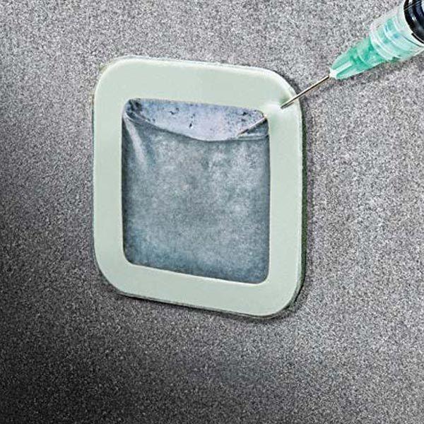 Defelsko PosiTector SSTKITD ชุดสำหรับทดสอบและเซนเซอร์ความเข้มข้นของเกลือบนพื้นผิวโลหะ | Adhesive Patch Kit and probe only image