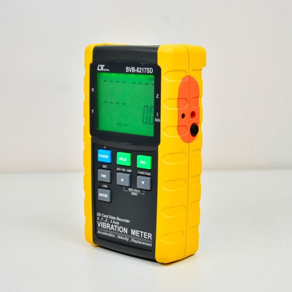 Lutron BVB-8217SD เครื่องวัดและบันทึกความสั่นสะเทือน 3 Channels | SD Card image