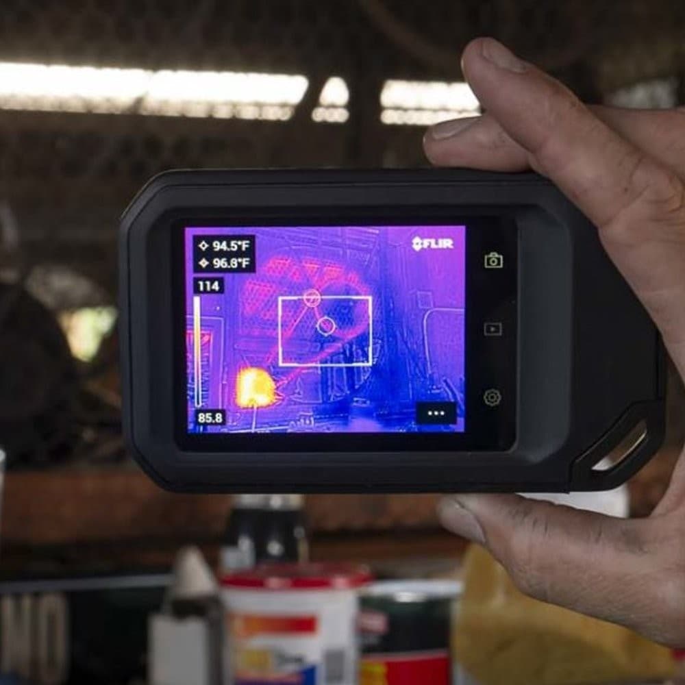 FLIR-C3-X-WIFI กล้องถ่ายภาพความร้อนแบบพกพา (128 X 96 Pixels) | พร้อม Cloud & Wi-Fi image