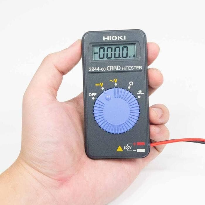 Hioki 3244-60 ดิจิตอลมัลติมิเตอร์แบบพกพา (AC/DC 500V) image