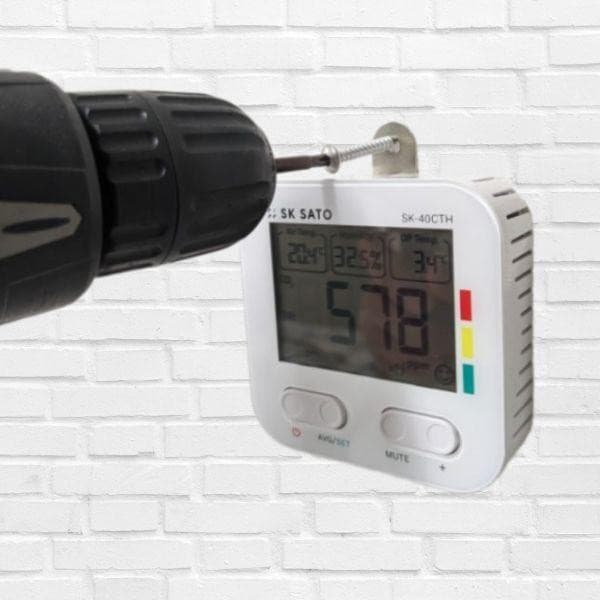 SK Sato SK-40CTH  CO2 มอนิเตอร์วัดคาร์บอนไดออกไซด์ CO2 Monitor Mini image