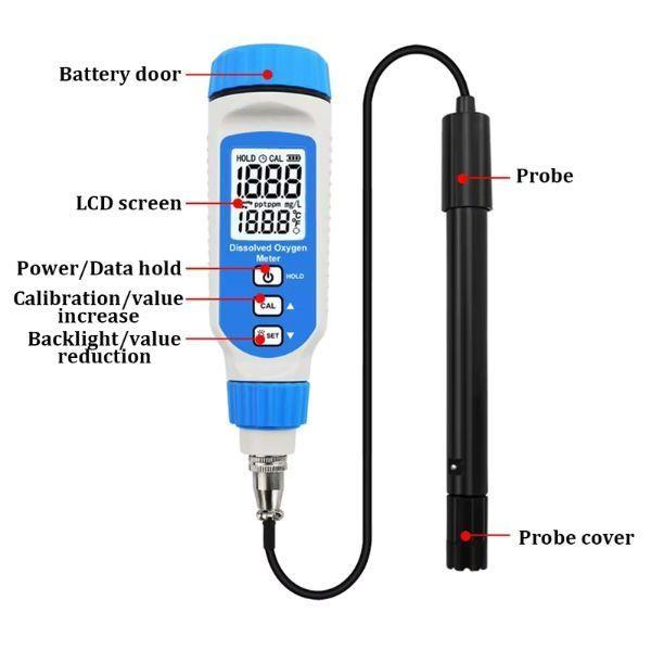 Smart Sensor เครื่องวัดออกซิเจนในน้ำ DO Meter image