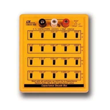 Lutron CBOX-406 เครื่องวัดประจุไฟฟ้า Capacitance Decade Box