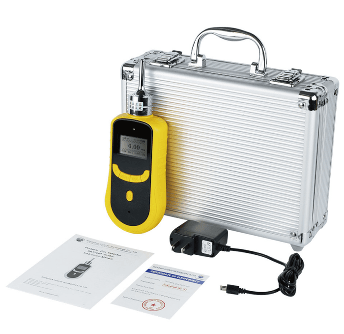Safegas SKY2000-WH-M2-H เครื่องตรวจจับก๊าซ N2, O2 ในบรรจุภัณฑ์ (Portable Pumping Gas N2, O2 Detector) image