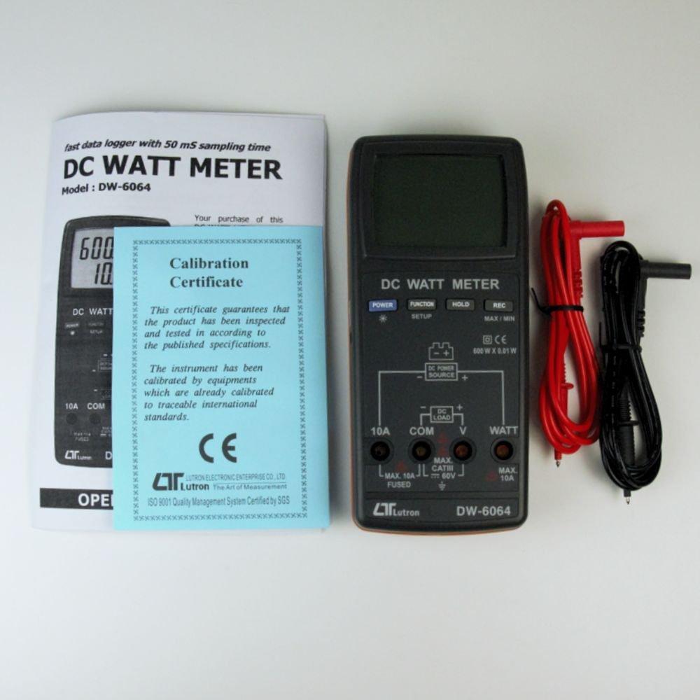 Lutron DW-6064 วัตต์มิเตอร์ DC (600W)-photo2