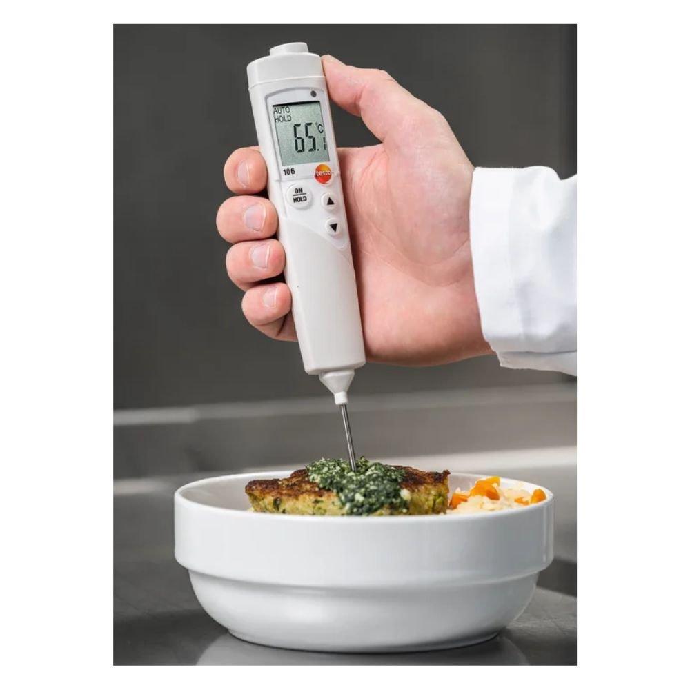 Testo 106 เครื่องวัดอุณหภูมิดิจิตอล HACCP (IP67) | Max.275°C-photo4