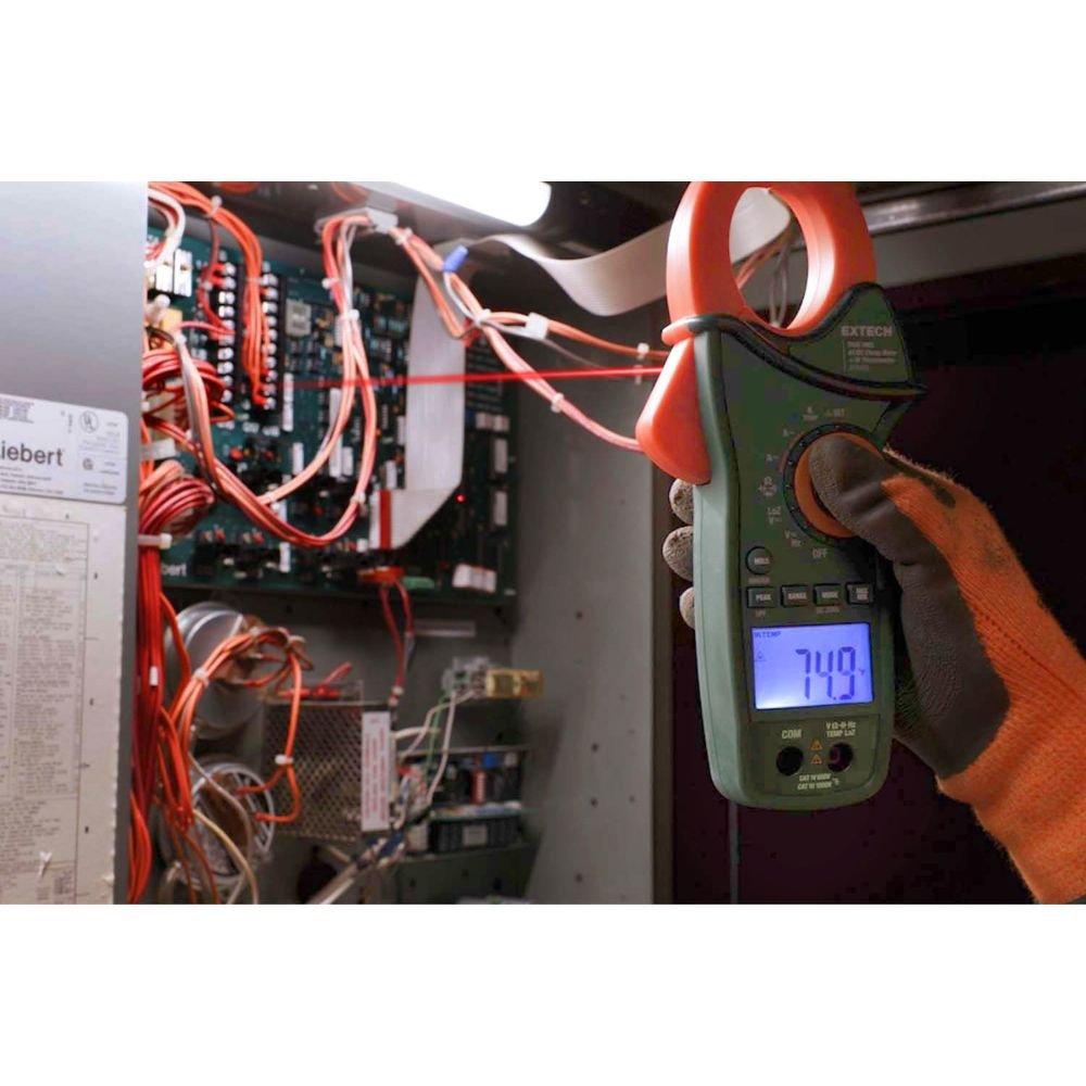 EXTECH EX840A แคลมป์มิเตอร์ 1000 A Clamp Meter with IR Thermometer-photo2