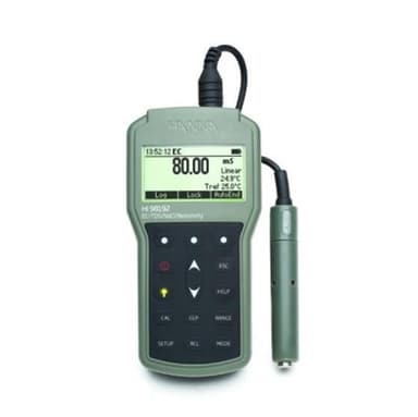 Hanna HI-98192 เครื่องวัดค่าการนำไฟฟ้า/ของแข็งละลายในน้ำ (EC/TDS/Resistivity/Salinity)