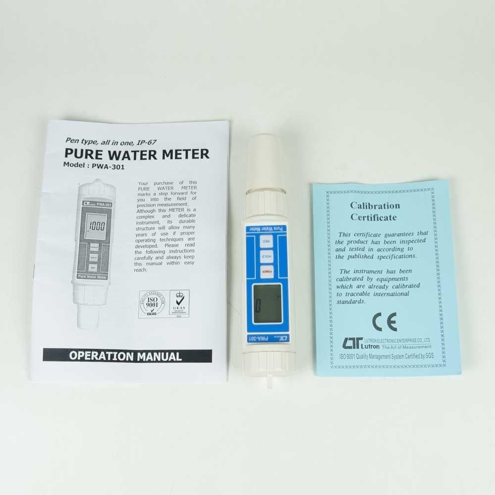Lutron PWA-301 เครื่องวัดค่านำไฟฟ้า PURE WATER METER image