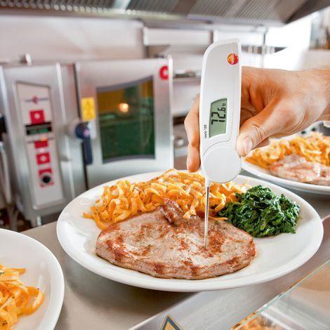 Testo-103 เครื่องวัดอุณหภูมิอาหาร HACCP (IP55) | Max.220°C image
