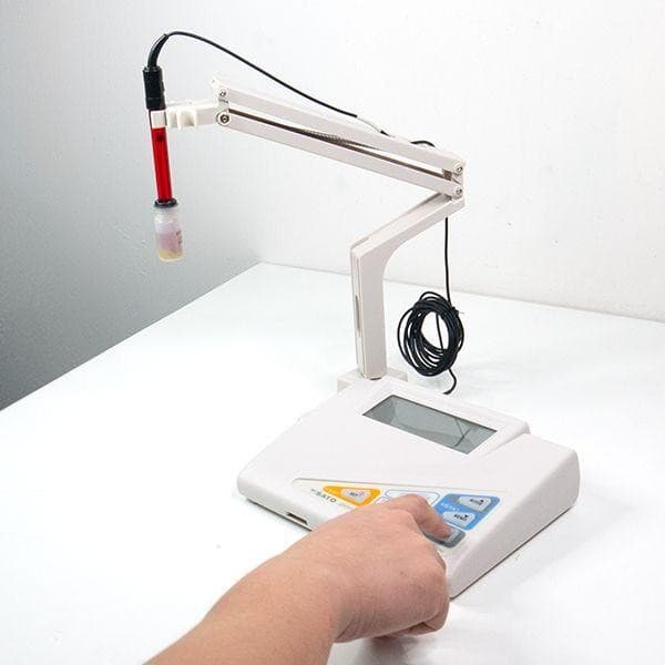 SK Sato SK-650PH เครื่องวัดพีเอชแบบตั้งโต๊ะพร้อมแขนยึดจับ image