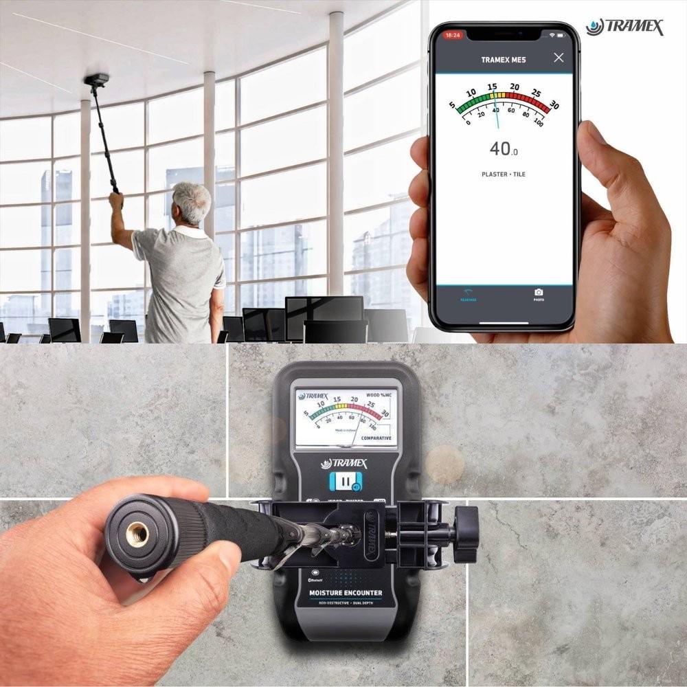 Tramex ME5 เครื่องวัดความชื้นวัสดุ image