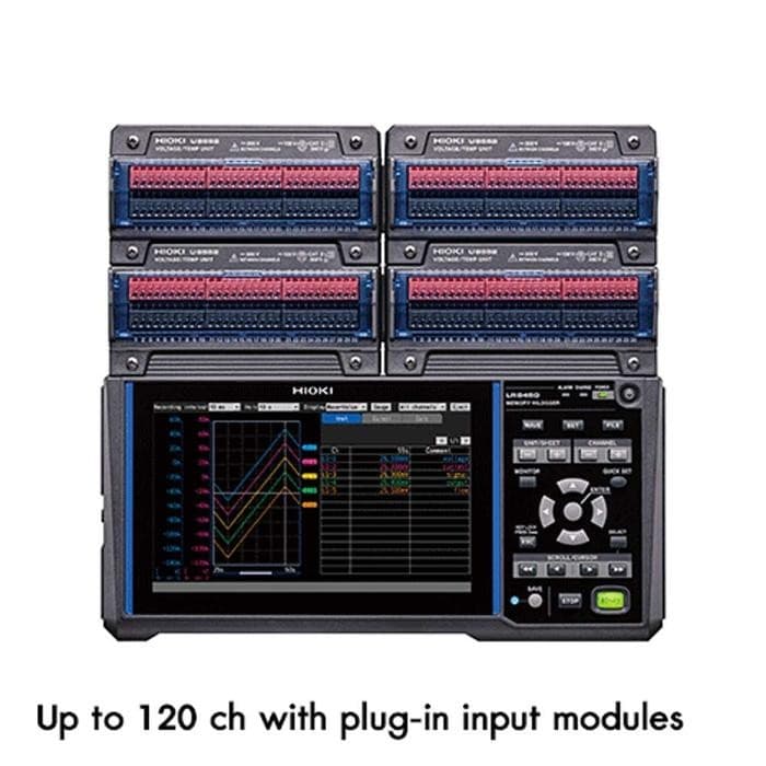 HIOKI LR8450 เครื่องบันทึกข้อมูลอเนกประสงค์ | MEMORY HiLOGGER image