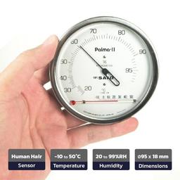 SK Sato PALMA-II เครื่องวัดอุณหภูมิและความชื้น | Human Hair Sensor image