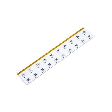 Asey 1K50-P20 แถบวัดอุณหภูมิ 1points (50°C) | 20pcs/ 1pack