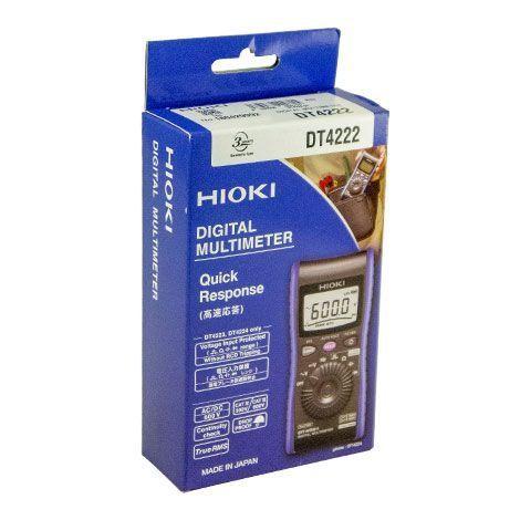 Hioki-DT4222 ดิจิตอลมัลติมิเตอร์ (True RMS) | With C/R Measurement, For General Use image