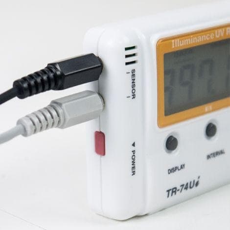 T&D TR-74Ui เครื่องวัดและบันทึก แสงลักซ์ แสงยูวี อุณหภูมิและความชื้น image
