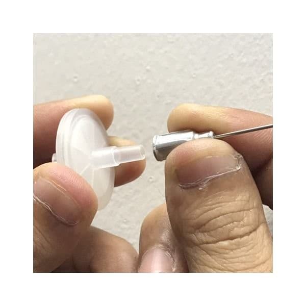 Quantek QU-9028 แผ่นฟิลเตอร์กันน้ำและอากาศ กรองของเหลวและอนุภาคขนาดเล็ก 0.22μ ( ø 16mm.) | Pack of 10 image