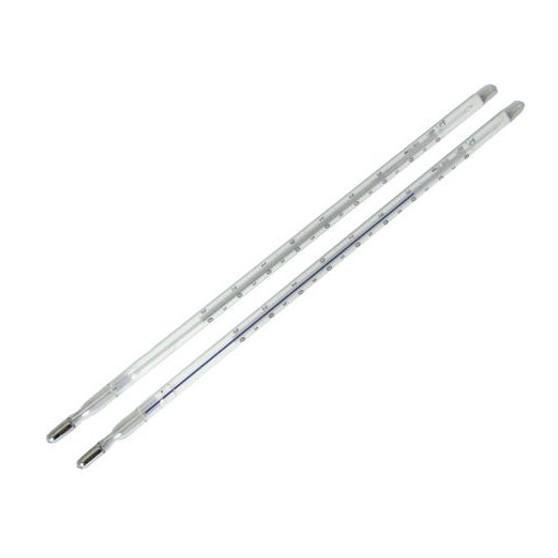 SK Sato SK-7450-50 Mercury-Filled Thermometer (0 to 50°C) for SK-RHG: a set of 2 pcs. image