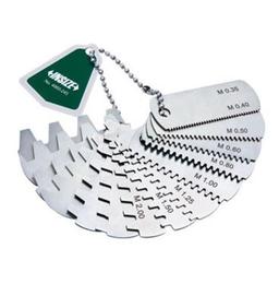 INSIZE IN-4860-245 Gaer Tooth Pitch Gages เกจวัดฟันเฟือง 0.35 - 4.5 mm image