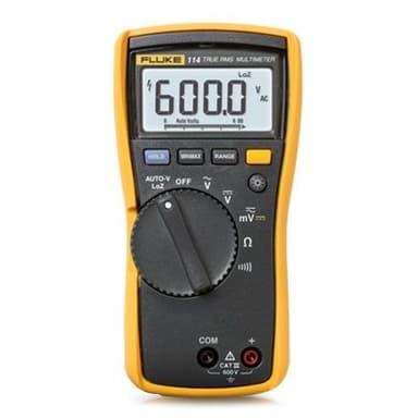 Fluke 114 ดิจิตอลมัลติมิเตอร์ True RMS | AC/DC 600V