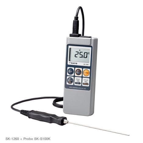 SK Sato SK-1260 เครื่องวัดอุณหภูมิดิจิตอล image