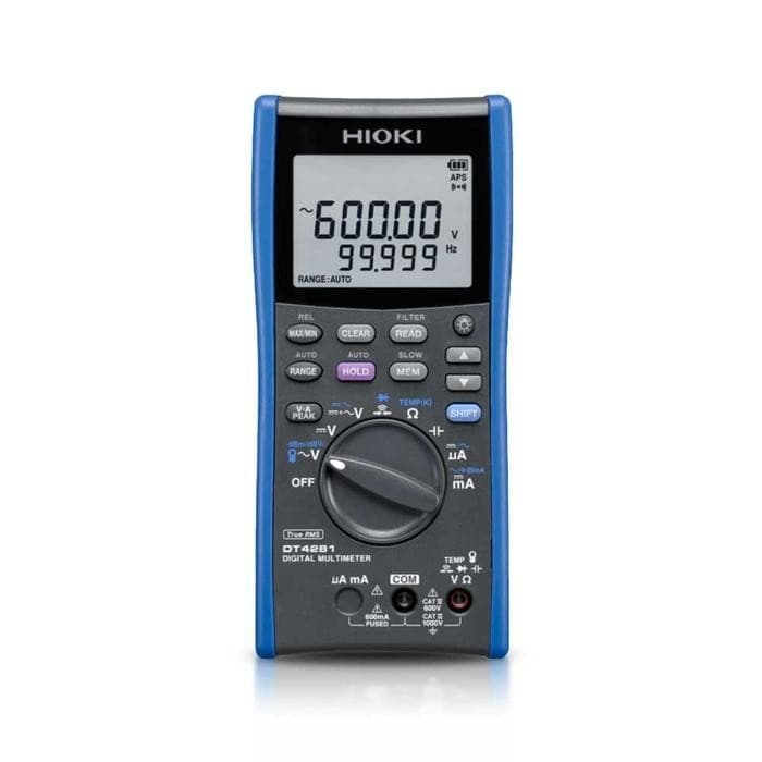 Hioki-DT4281 ดิจิตอลมัลติมิเตอร์ High-End Type (Direct And Current Clamp Input Terminals) image