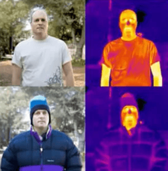 การใช้กล้องถ่ายภาพความร้อนเพื่อคัดกรองอาการบาดเจ็บจากการออกกำลังกาย