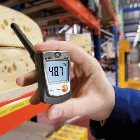 Testo 605-H1 เครื่องวัดอุณหภูมิความชื้นสัมพัทธ์ image