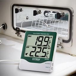Extech EX-401014A เครื่องวัดอุณหภูมิแบบ Indoor และ Outdoor -10 ถึง 60°C image