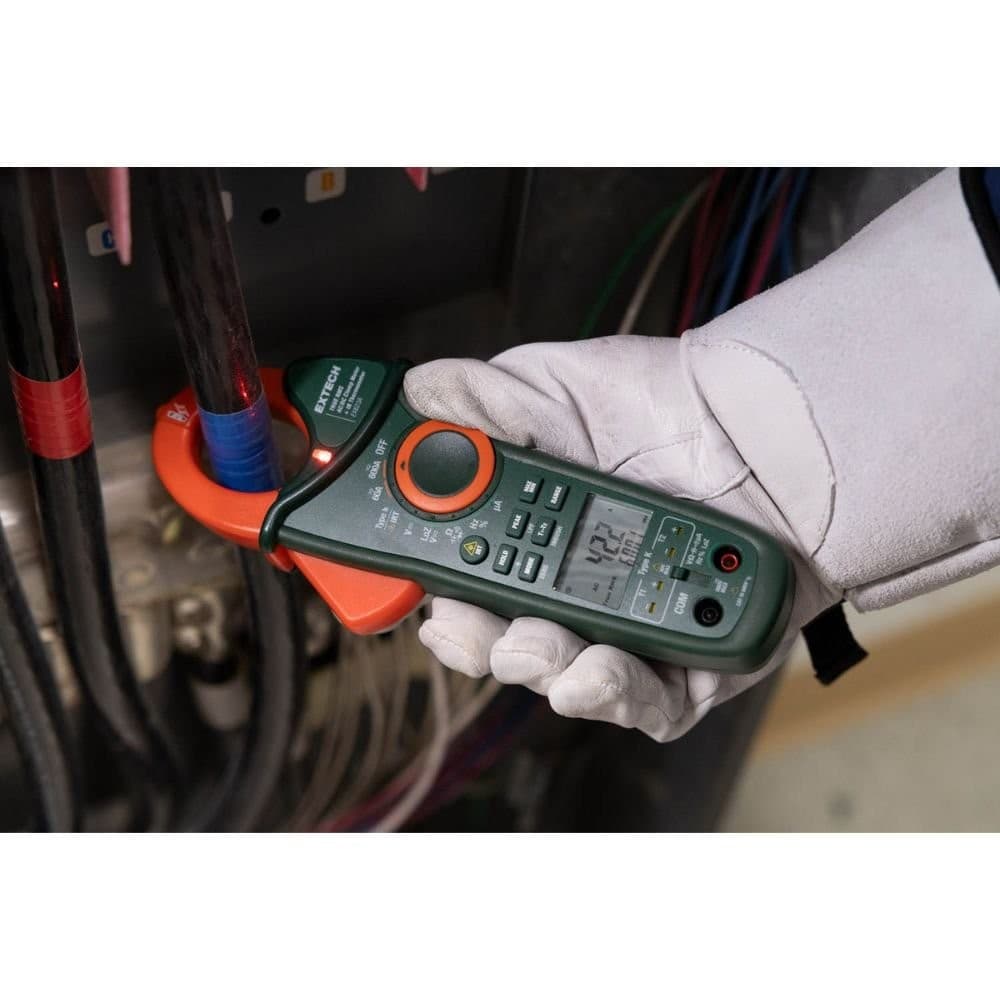 EXTECH EX623A แคลมป์มิเตอร์ 600 A Dual Input Clamp Meter with IR Thermometer and NCV image